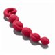 Dildo FUN FACTORY Bendybeads, czerwony