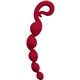 Dildo FUN FACTORY Bendybeads, czerwony