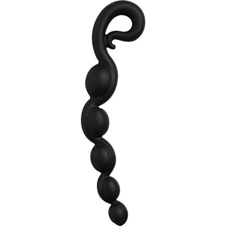 Dildo FUN FACTORY Bendybeads, czarny