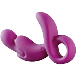 Dildo FUN FACTORY Bloomy, jeżynowy