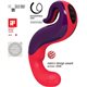 Stymulator FUN FACTORY DeLight, fiolet-czerwony