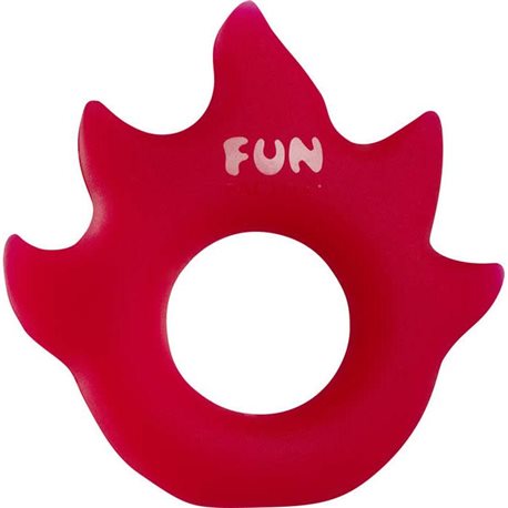 Pierścień FUN FACTORY Flame, czerwony