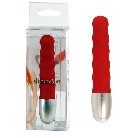 Discretion Vibe Ribbed Red