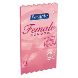 Pasante Female Condom - prezerwatywy dla kobiet (1op./3 szt.)