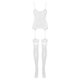 Bodystocking F214 białe S/M/L