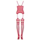 Bodystocking F214 czerwone S/M/L