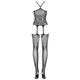 Bodystocking F218 czarne XL/XXL