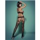 Bodystocking G313 czarne XL/XXL