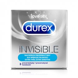 Prezerwatywy Durex Invisible A3 supercienkie