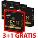 Zestaw promocyjny Unimil SKYN Original (3szt.) 3 opakowania + 1 opakowanie GRATIS