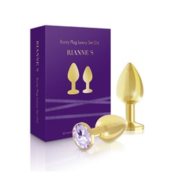 Rianne S - Boooty Plug Luxury Set 2x Gold