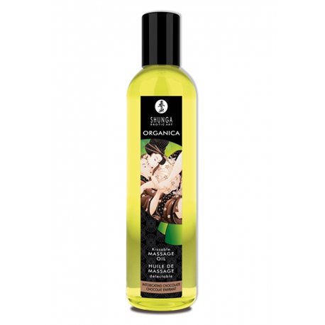 Shunga - Intoxicating Chocolate Organic Massage Oil 250 ml