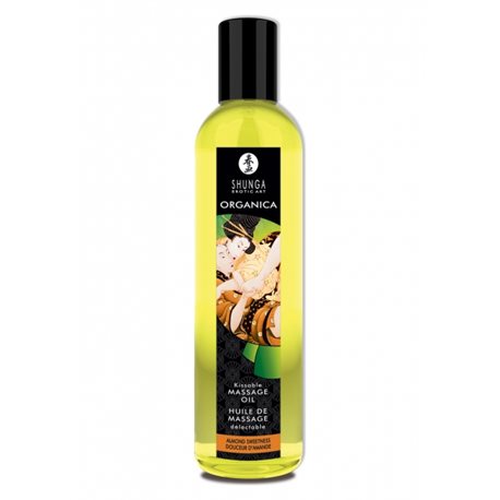 Shunga - Almond Sweetness Organic Massage Oil 250 ml