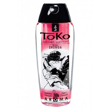 Shunga - Toko Lubricant Strawberry 165 ml
