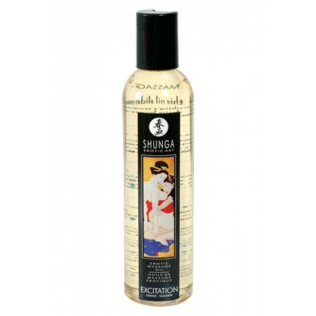 Shunga - Excitation Orange Massage Oil 250 ml