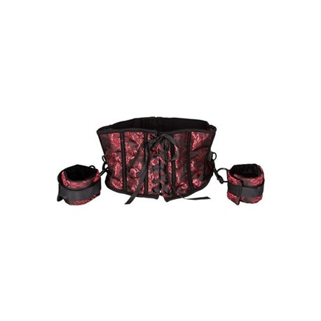 SCANDAL CORSET WITH CUFFS