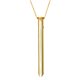 Wibrator naszyjnik - Crave Vesper Vibrator Necklace Gold Złocony