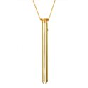 Wibrator naszyjnik - Crave Vesper Vibrator Necklace Gold Złocony