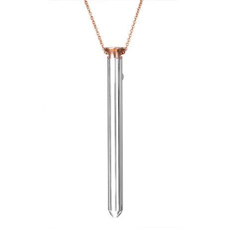 Wibrator naszyjnik - Crave Vesper Vibrator Necklace Rose Gold Różowe złoto