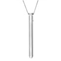 Wibrator naszyjnik - Crave Vesper Vibrator Necklace Silver Srebro