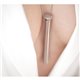 Wibrator naszyjnik - Crave Vesper Vibrator Necklace Silver Srebro