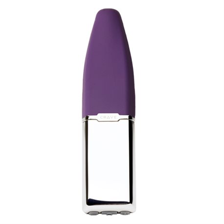 Stymulator - Crave Solo Vibrator Purple Fioletowy