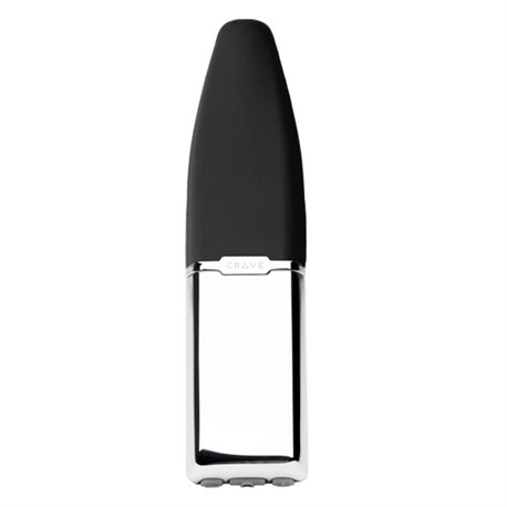 Stymulator - Crave Solo Vibrator Black Czarny