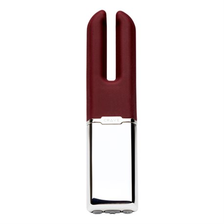 Stymulator - Crave Duet Vibrator Crimson Czerwony