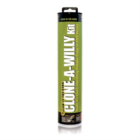Clone A Willy Kit - Zestaw do klonowania penisa fosforyzujący - Glow-in-the-Dark