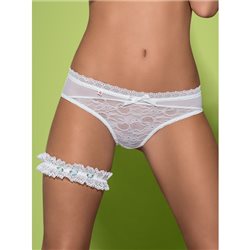 Swanita podwiązka biała S/M