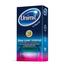 Unimil Max Love Intense 10 szt.