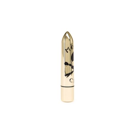 Motley Crue - Classic Skull 10-function bullet vibrator (gold)