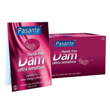 Non Latex Mask Dam (hands free) 1 szt. - maska oralna