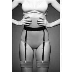 Bijoux Indiscrets - MAZE Suspender Belt Black