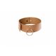 Bijoux Indiscrets - MAZE Wide Choker & Leash Brown