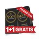UNIMIL: 2 za 1 SKYN Original nielateksowe (2 x 10 szt.)