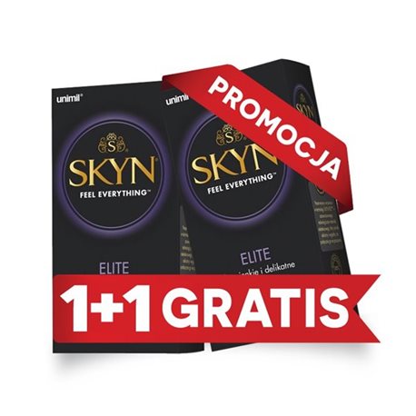 UNIMIL: 2 za 1 SKYN Elite (2 x 10 szt.)