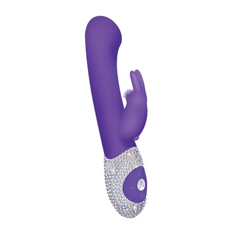 Wibrator do punktu G - The Rabbit Company The G-Spot Rabbit Bling Purpl