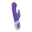 Wibrator do punktu G - The Rabbit Company The G-Spot Rabbit Bling Purpl