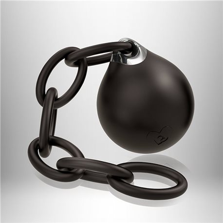 Rocks-Off - Lust Linx - Ball and Chain (10 speed) black