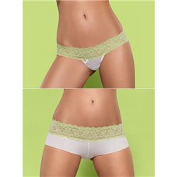 Lacea szorty i stringi DUO PACK zielone S/M