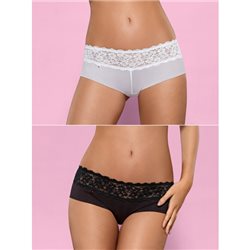 Lacea szorty DUO PACK czarne i białe L/XL