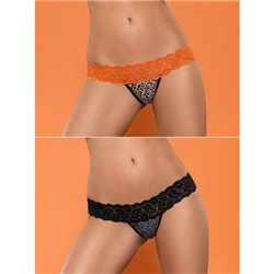 Lacea stringi DUO PACK panterka S/M