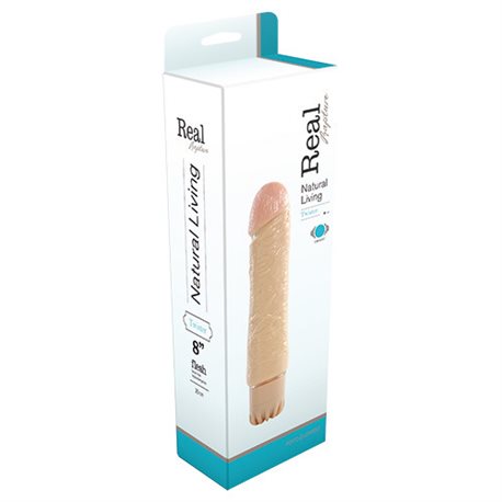 VIBRATORE REALISTICO REAL RAPTURE TWISTER 8""""