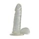 JELLY DILDO REAL RAPTURE CLEAR 6,5""