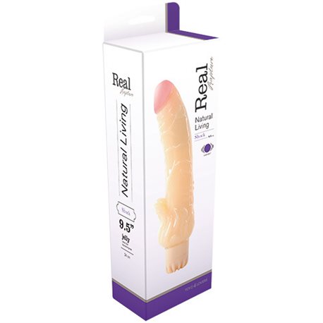REALISTIC VIBRATOR REAL RAPTURE SHOCK JELLY FLESH 9.5""