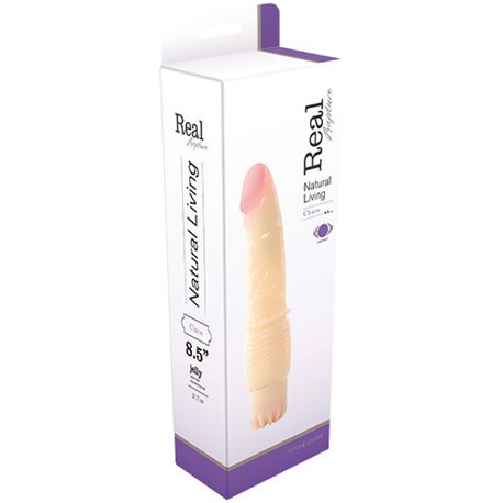 REALISTIC VIBRATOR REAL RAPTURE CHAOS JELLY FLESH 8.5""""
