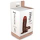 REALISTIC DILDO REAL RAPTURE BROWN 6""
