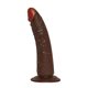 REALISTIC DILDO REAL RAPTURE BROWN 7""