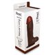 REALISTIC DILDO REAL RAPTURE BROWN 11""